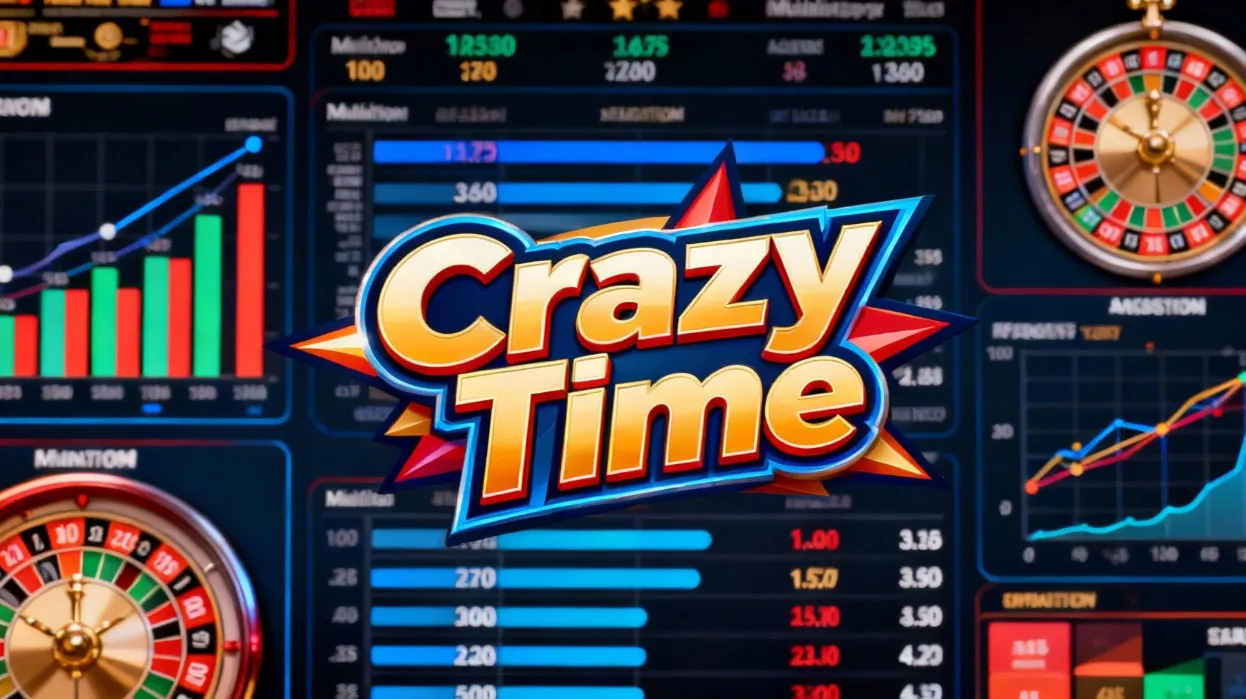 Estadísticas oficiales de Crazy Time - patrones y tendencias